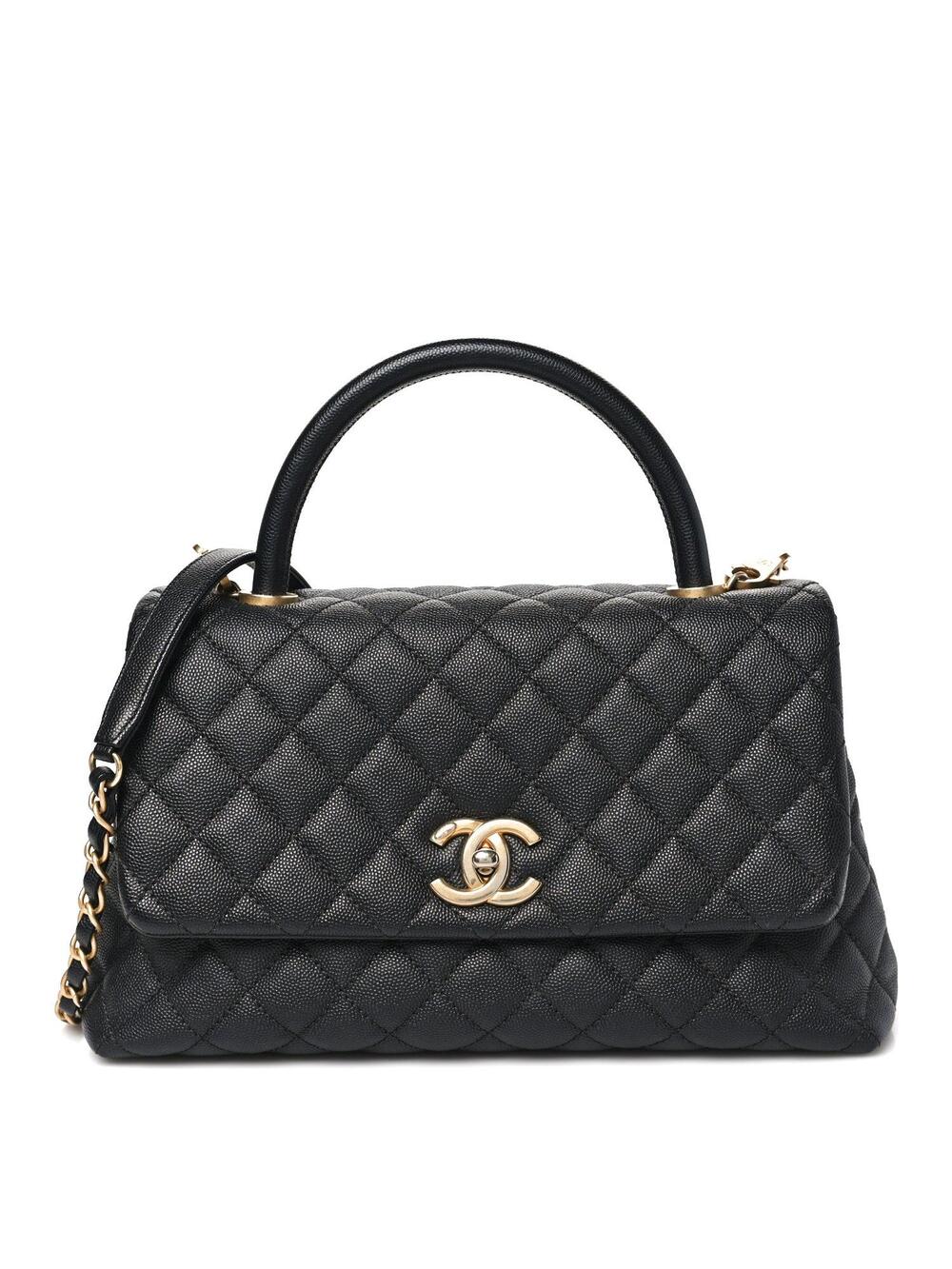 Chanel Caviar Quilted Small Coco Handle #371632C52B